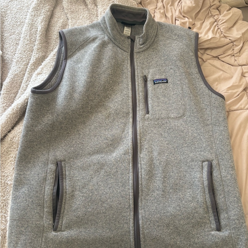 Patagonia Men's Gray Fleece Vest